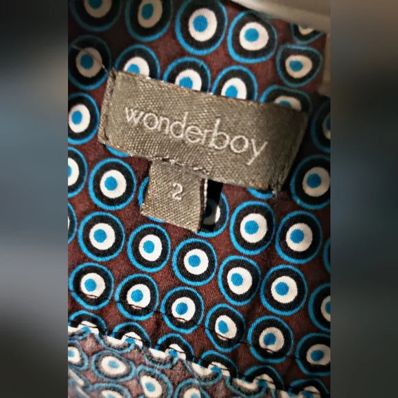 Boys WONDERBOY Long Sleeve Dress Shirt Size 2T - Picture 4 of 4